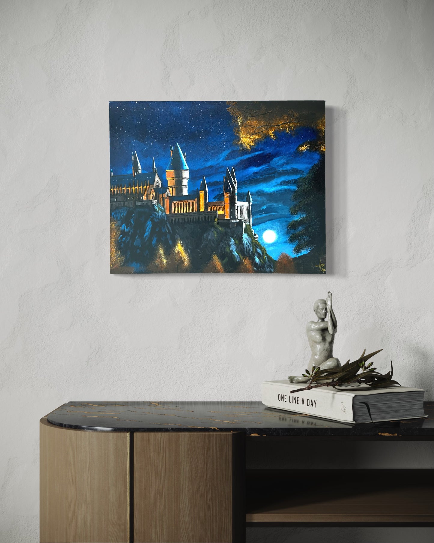 'Late Registration' - Original painting by Josh Perez