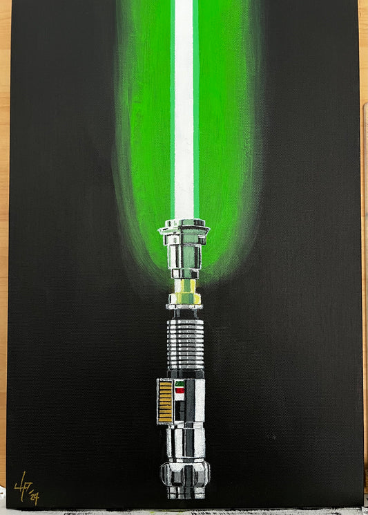 'Knighthood' - Original painting by Josh Perez